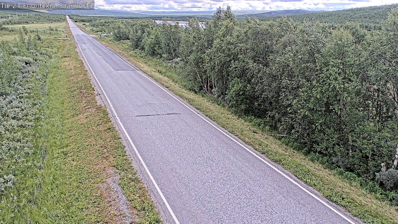 Kelikamerat Kuva Tie 21 Enontekiö, Saarikoski, Enontekiö, Lappi