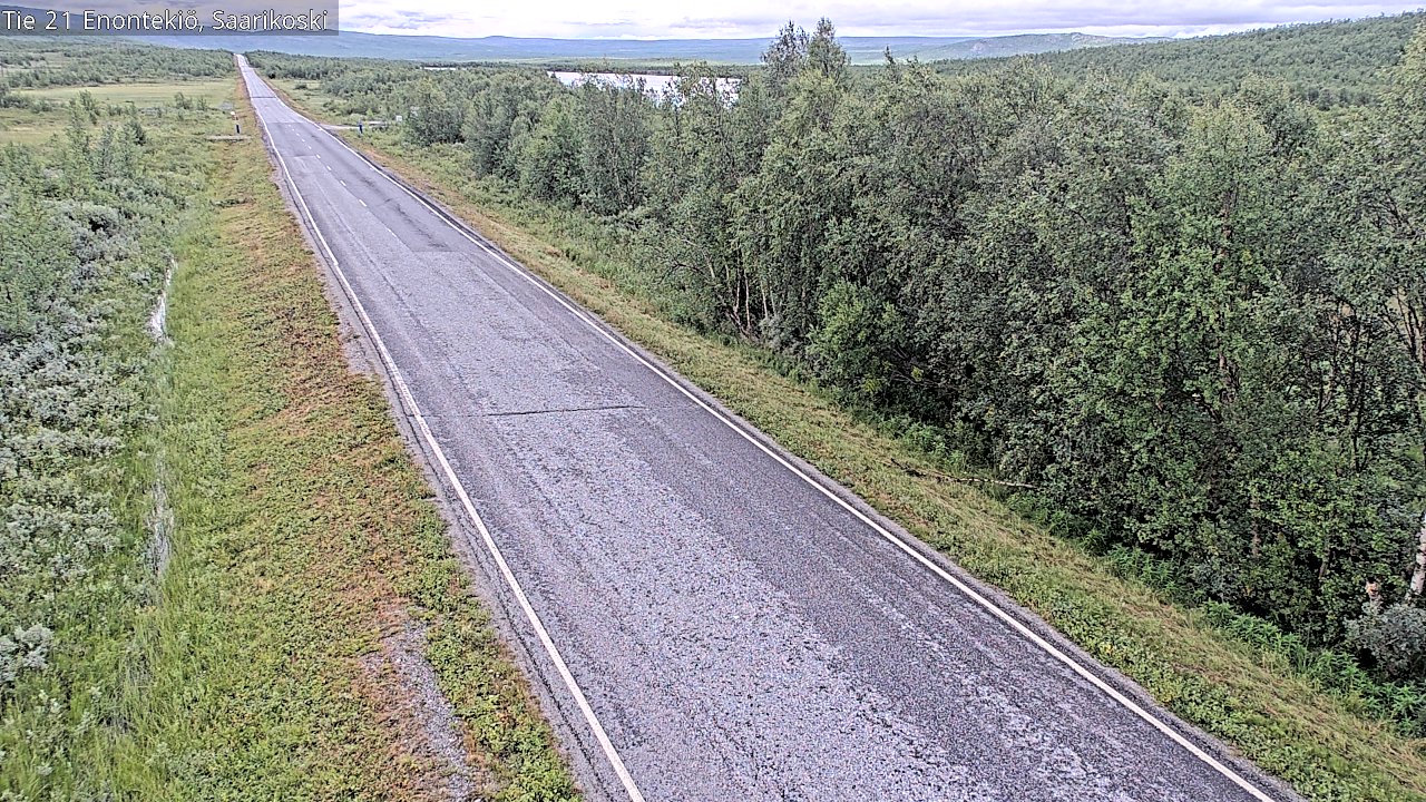 Kelikamerat Kuva Tie 21 Enontekiö, Saarikoski, Enontekiö, Lappi