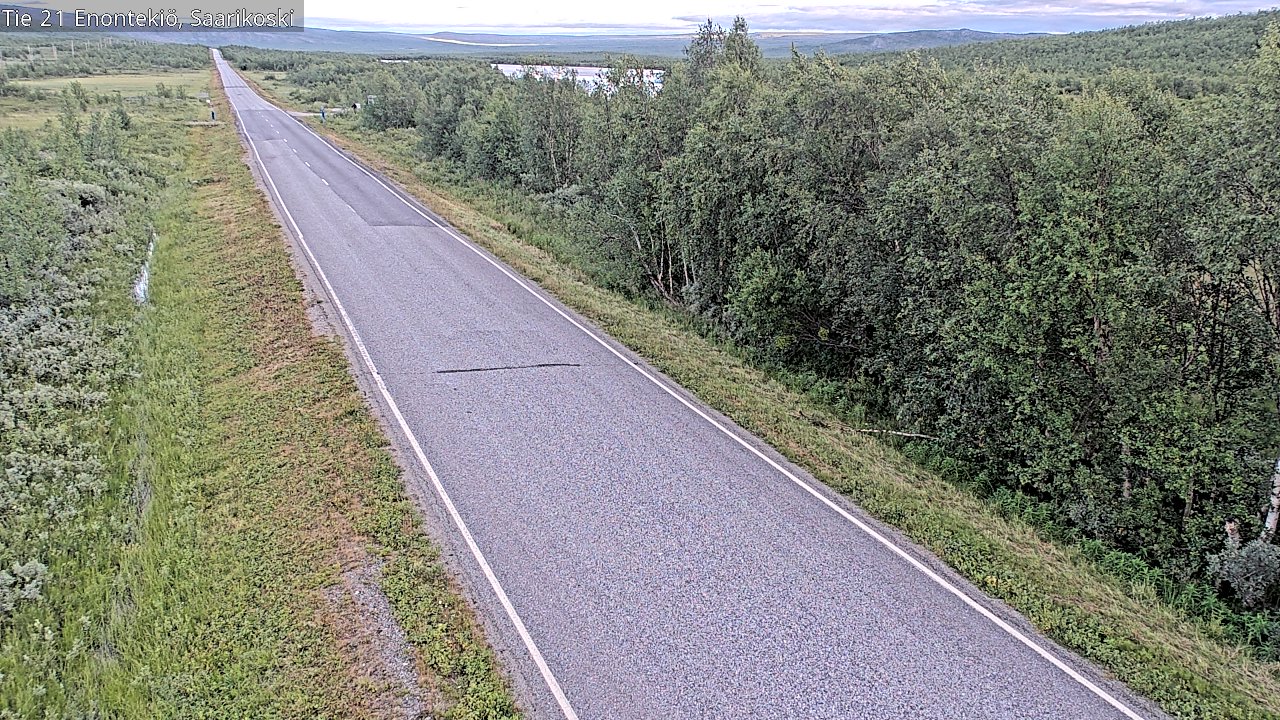 Kelikamerat Kuva Tie 21 Enontekiö, Saarikoski, Enontekiö, Lappi