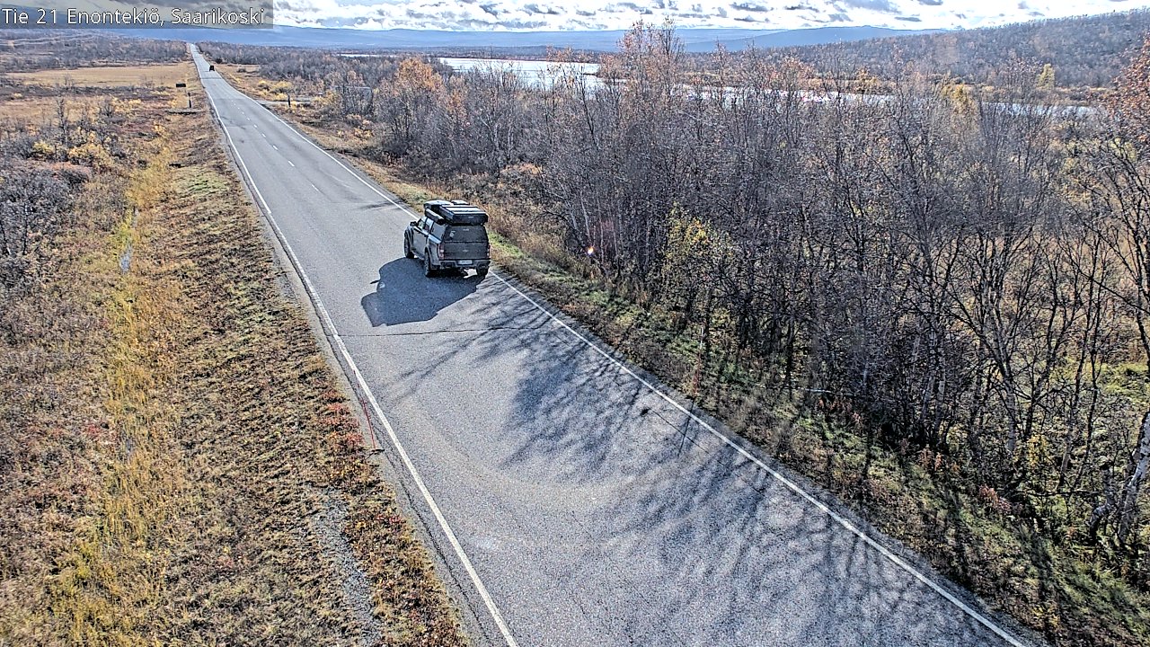 Kelikamerat Kuva Tie 21 Enontekiö, Saarikoski, Enontekiö, Lappi