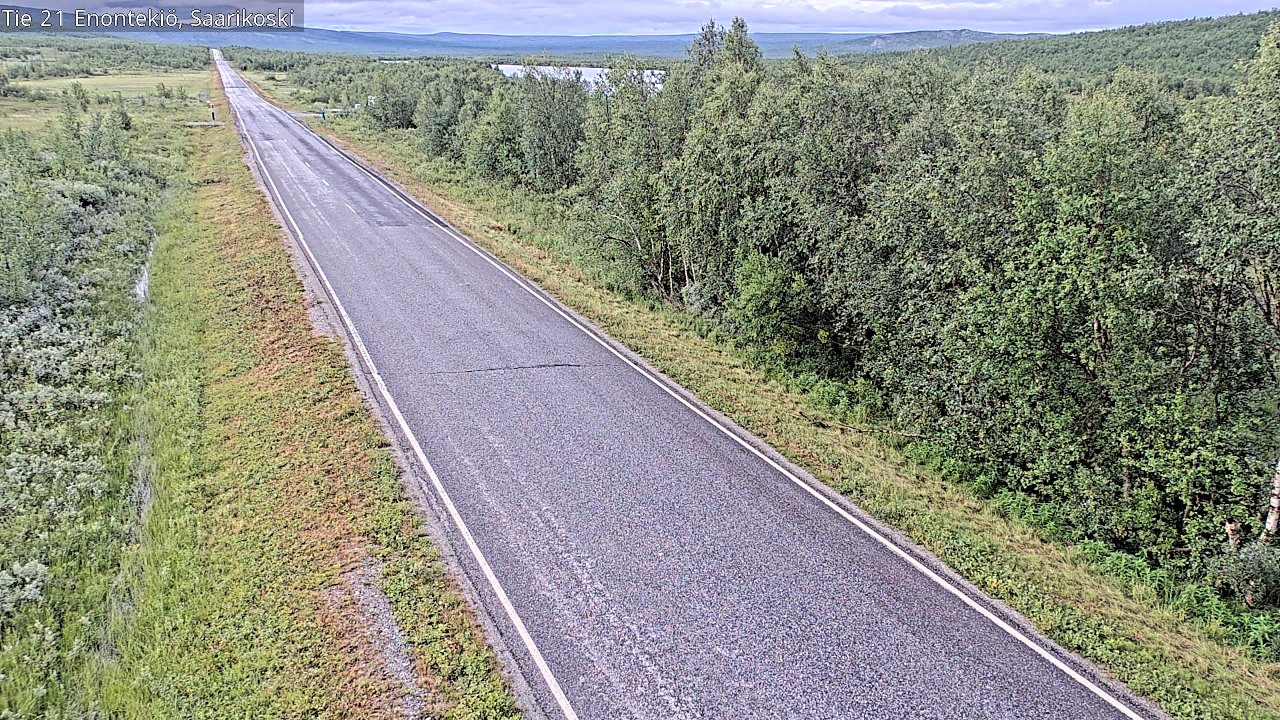 Kelikamerat Kuva Tie 21 Enontekiö, Saarikoski, Enontekiö, Lappi