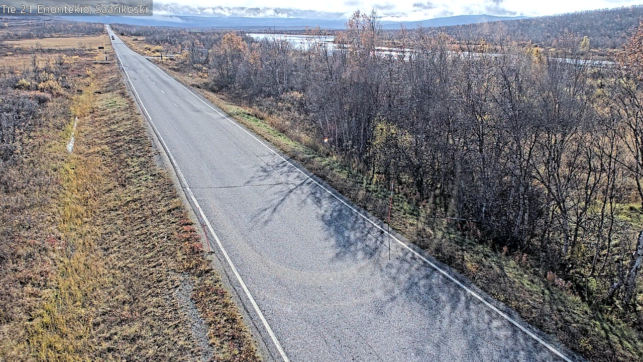 Kelikamerat Kuva Tie 21 Enontekiö, Saarikoski, Enontekiö, Lappi