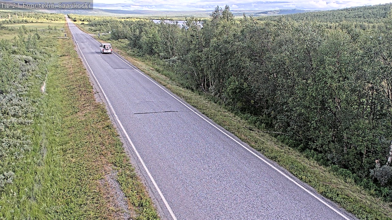 Kelikamerat Kuva Tie 21 Enontekiö, Saarikoski, Enontekiö, Lappi