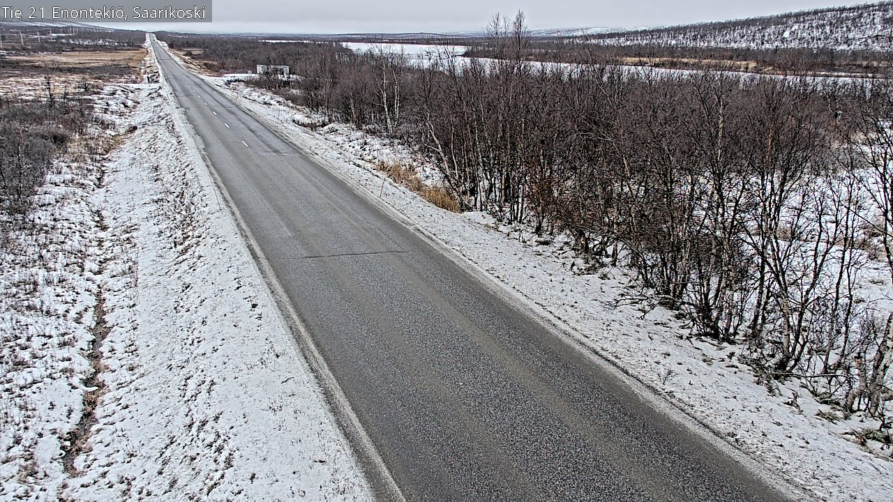 Kelikamerat Kuva Tie 21 Enontekiö, Saarikoski, Enontekiö, Lappi