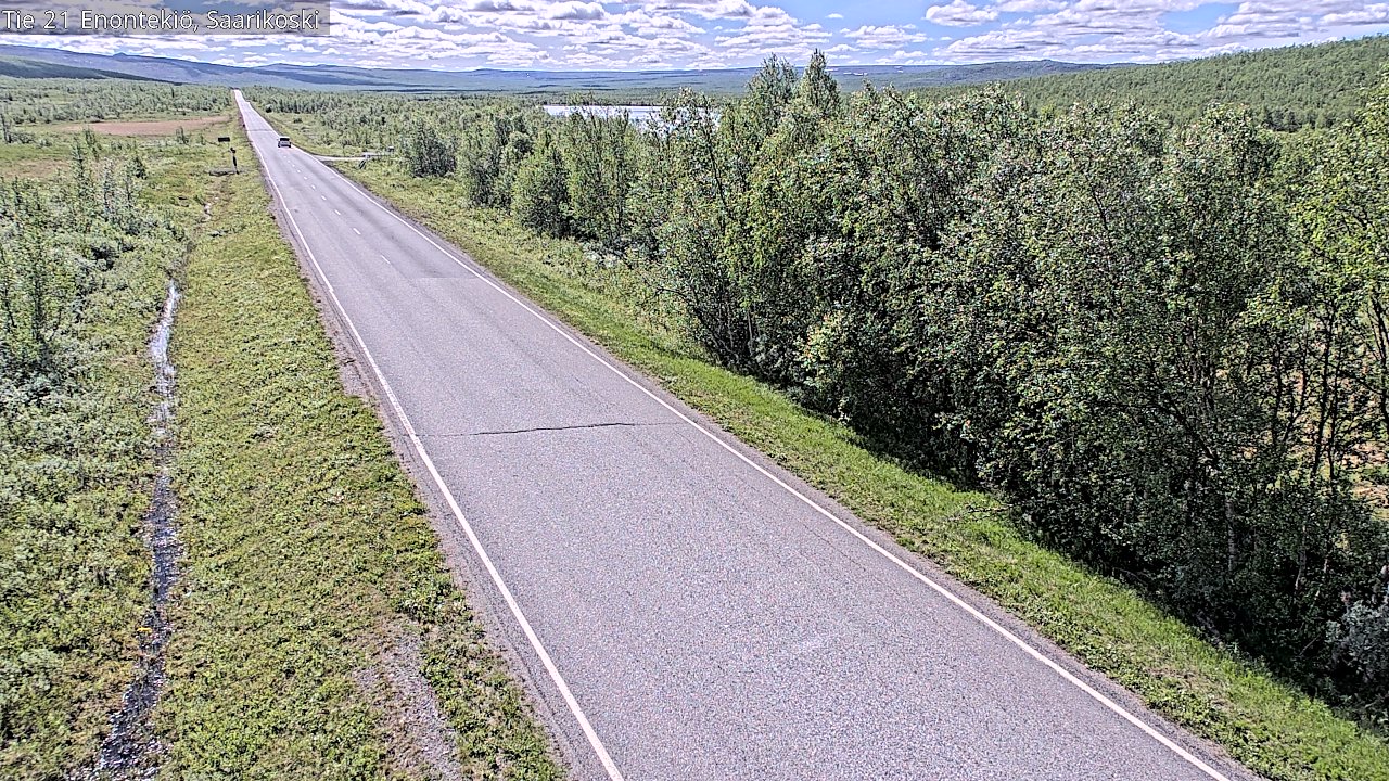 Kelikamerat Kuva Tie 21 Enontekiö, Saarikoski, Enontekiö, Lappi