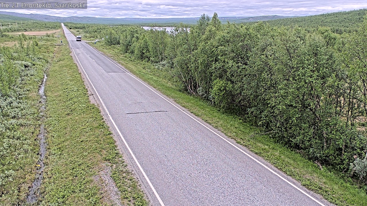 Kelikamerat Kuva Tie 21 Enontekiö, Saarikoski, Enontekiö, Lappi