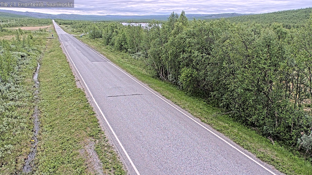 Kelikamerat Kuva Tie 21 Enontekiö, Saarikoski, Enontekiö, Lappi