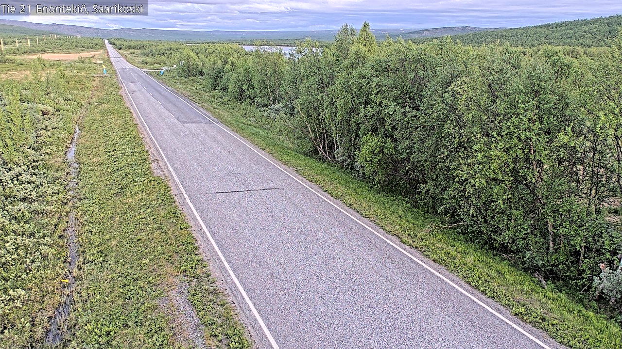 Kelikamerat Kuva Tie 21 Enontekiö, Saarikoski, Enontekiö, Lappi
