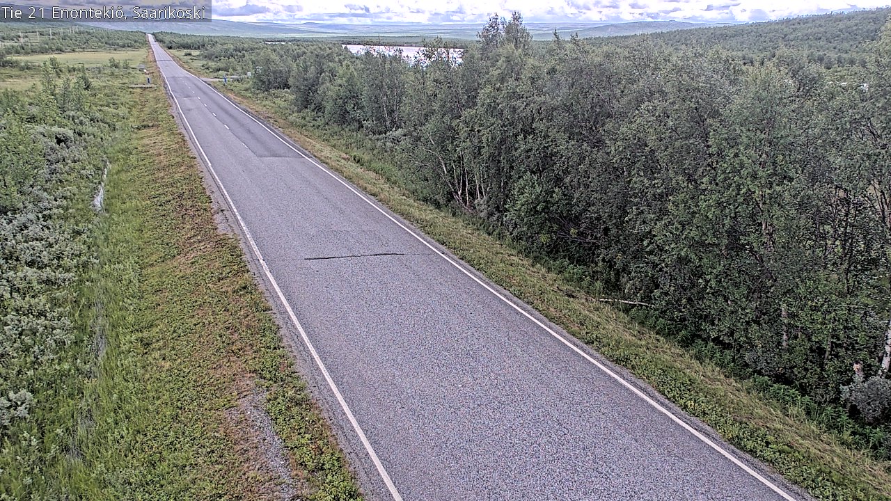 Kelikamerat Kuva Tie 21 Enontekiö, Saarikoski, Enontekiö, Lappi