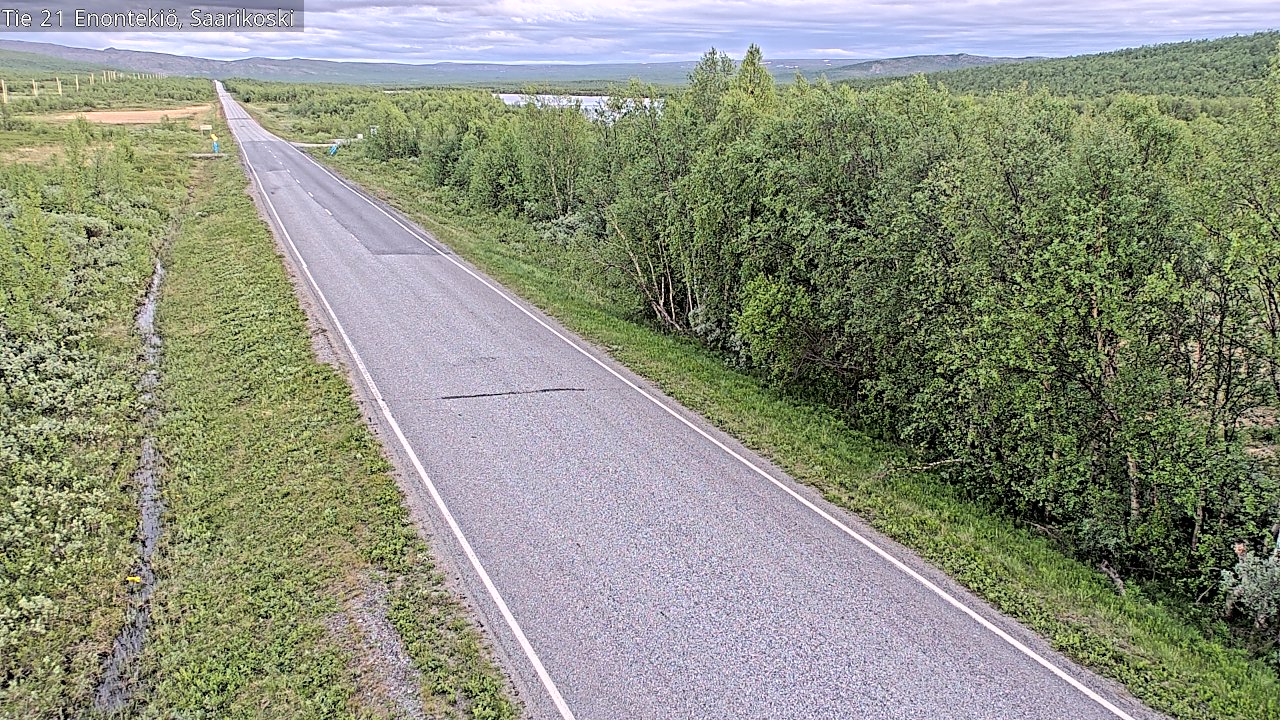 Kelikamerat Kuva Tie 21 Enontekiö, Saarikoski, Enontekiö, Lappi