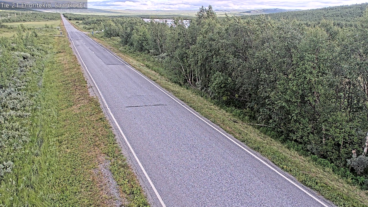 Kelikamerat Kuva Tie 21 Enontekiö, Saarikoski, Enontekiö, Lappi