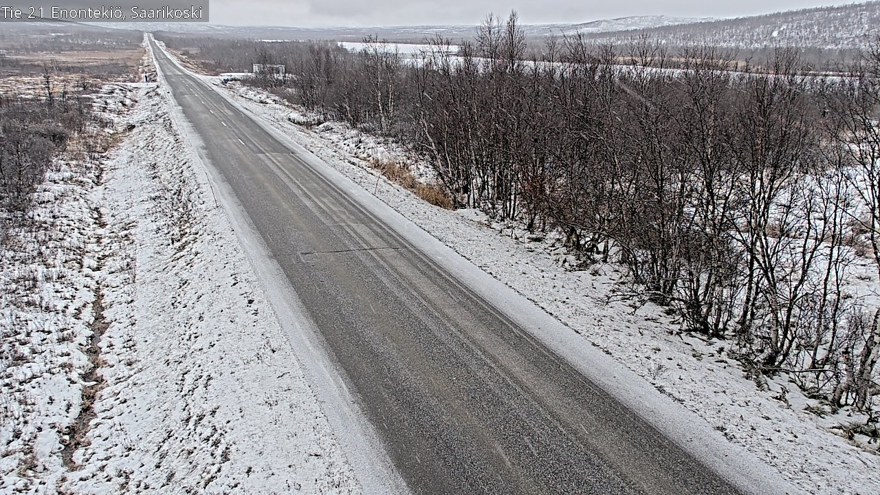 Kelikamerat Kuva Tie 21 Enontekiö, Saarikoski, Enontekiö, Lappi