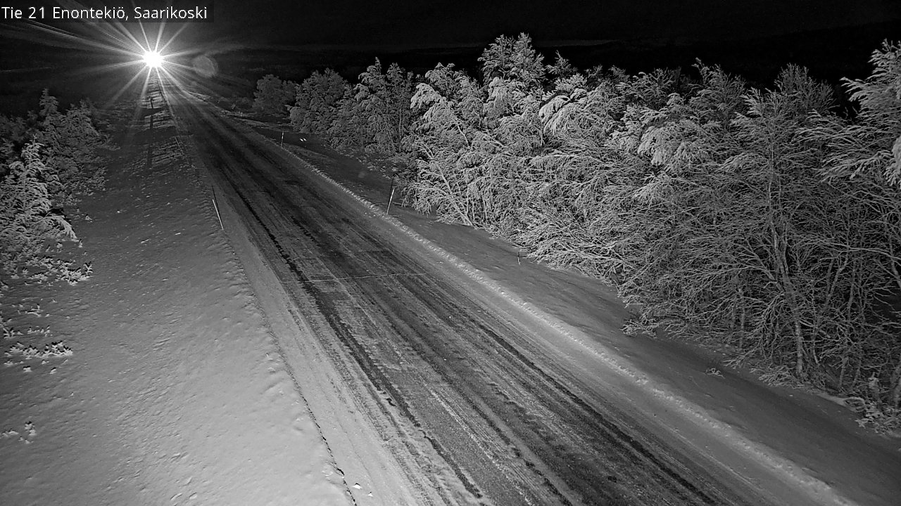 Kelikamerat Kuva Tie 21 Enontekiö, Saarikoski, Enontekiö, Lappi