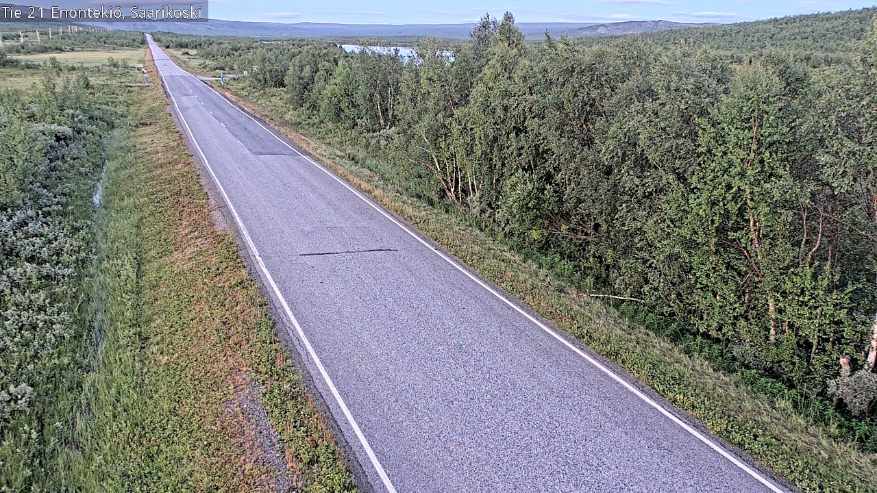 Kelikamerat Kuva Tie 21 Enontekiö, Saarikoski, Enontekiö, Lappi