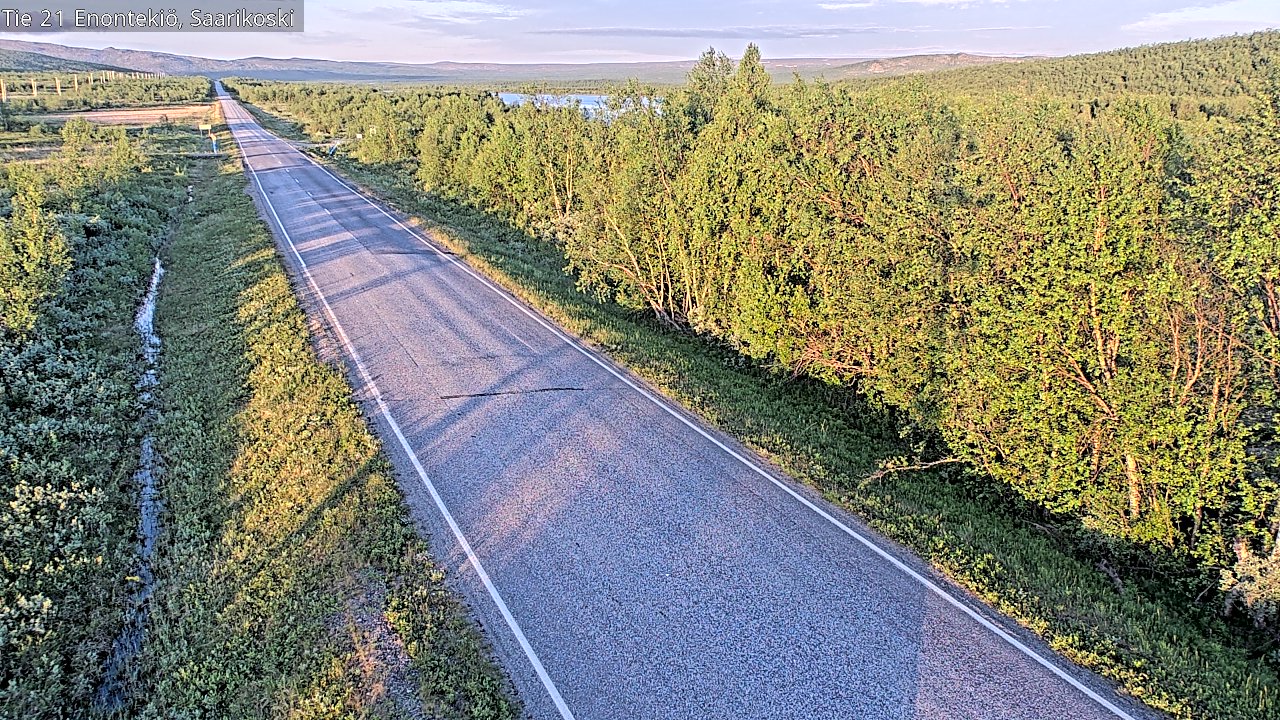 Kelikamerat Kuva Tie 21 Enontekiö, Saarikoski, Enontekiö, Lappi