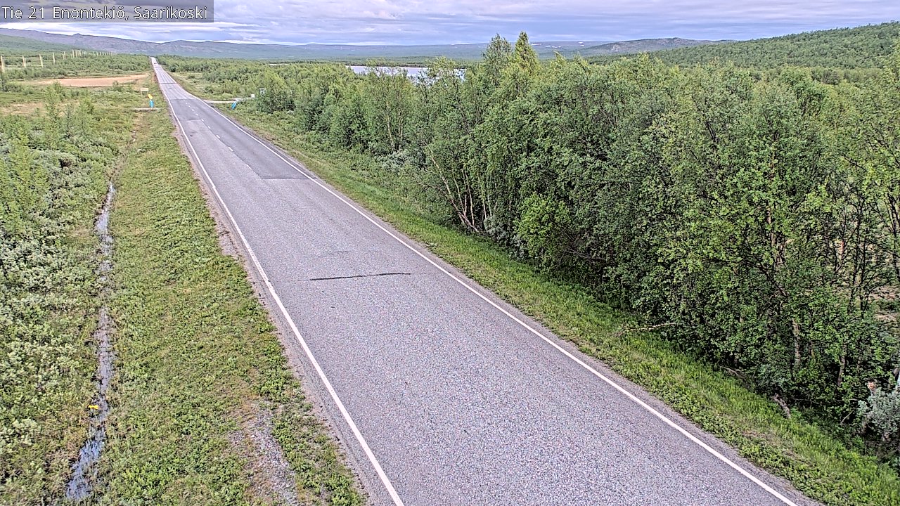 Kelikamerat Kuva Tie 21 Enontekiö, Saarikoski, Enontekiö, Lappi
