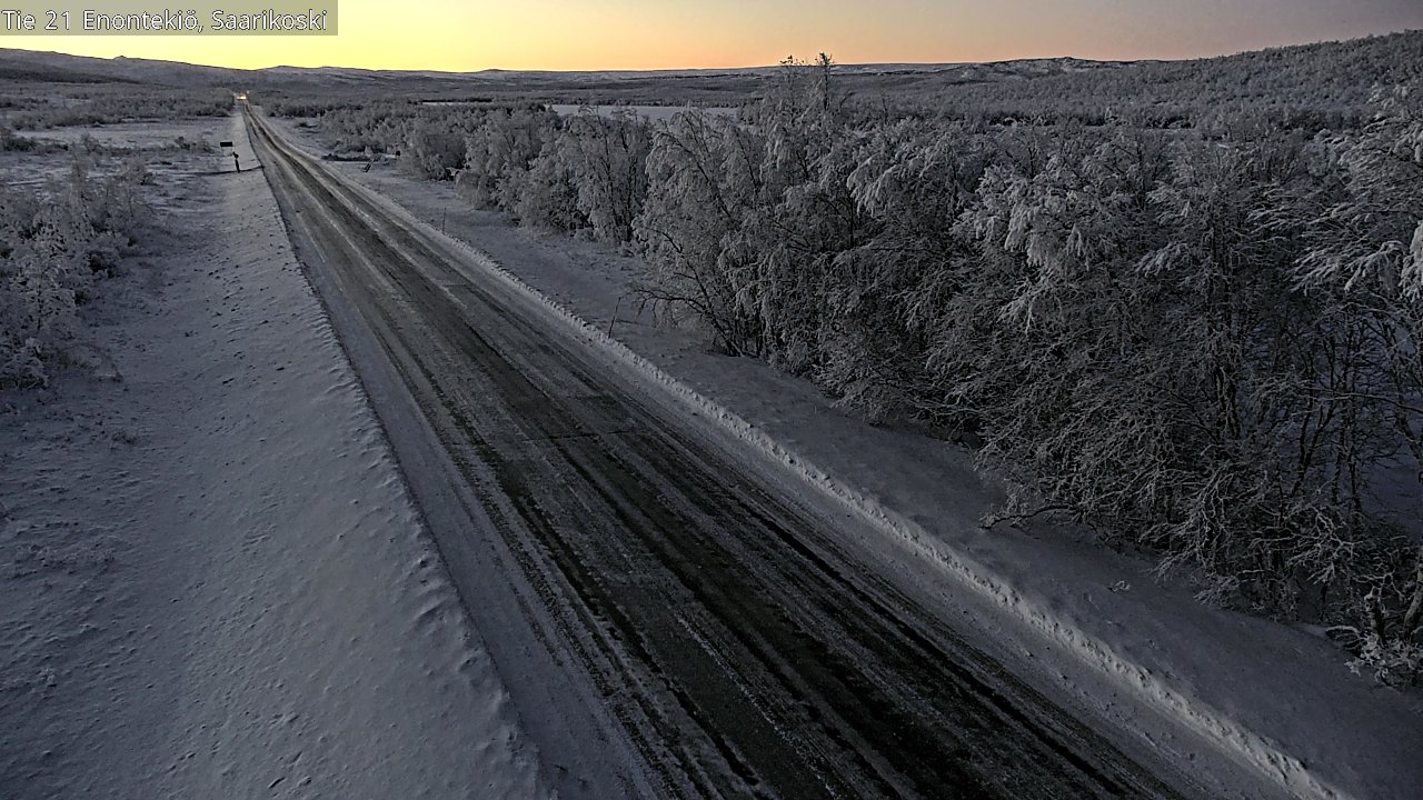 Kelikamerat Kuva Tie 21 Enontekiö, Saarikoski, Enontekiö, Lappi