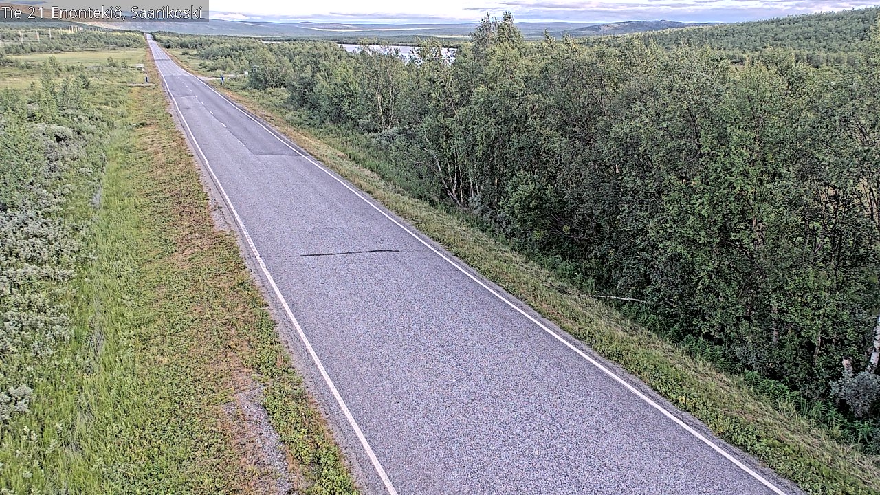 Kelikamerat Kuva Tie 21 Enontekiö, Saarikoski, Enontekiö, Lappi