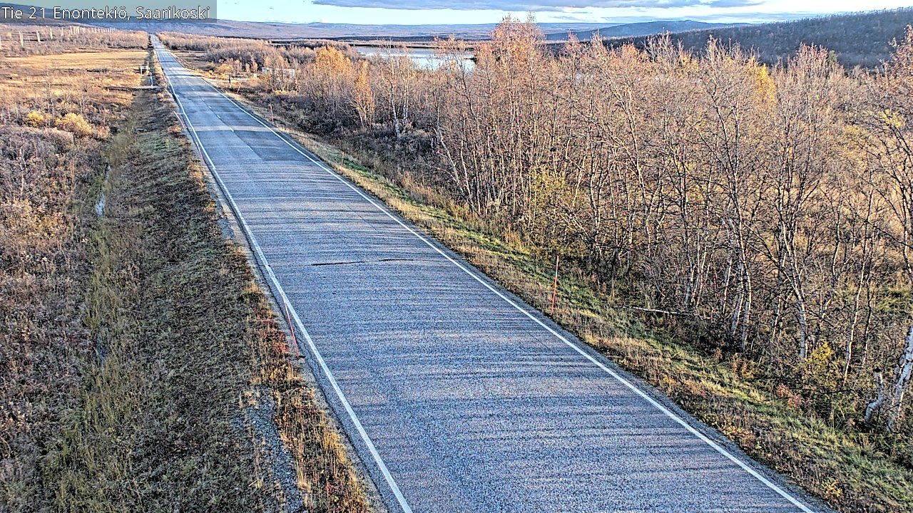 Kelikamerat Kuva Tie 21 Enontekiö, Saarikoski, Enontekiö, Lappi