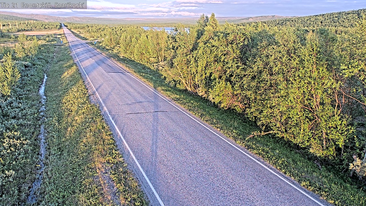 Kelikamerat Kuva Tie 21 Enontekiö, Saarikoski, Enontekiö, Lappi
