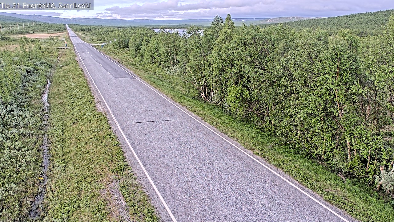 Kelikamerat Kuva Tie 21 Enontekiö, Saarikoski, Enontekiö, Lappi