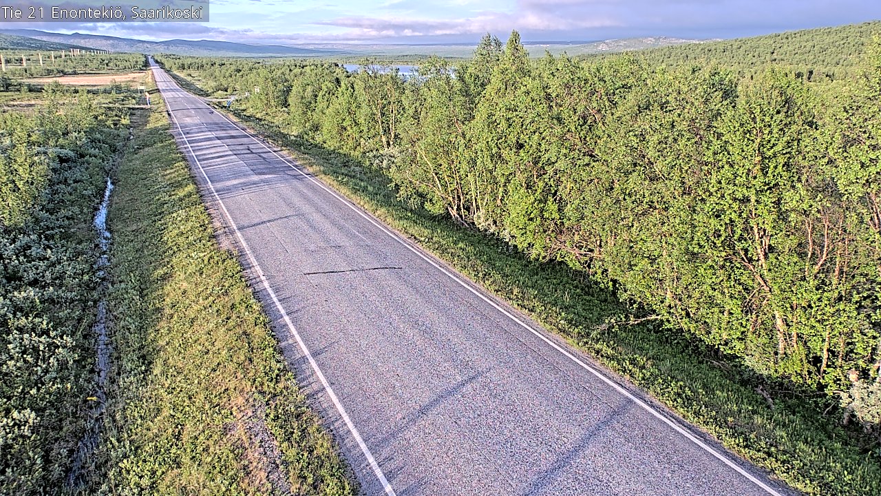 Kelikamerat Kuva Tie 21 Enontekiö, Saarikoski, Enontekiö, Lappi