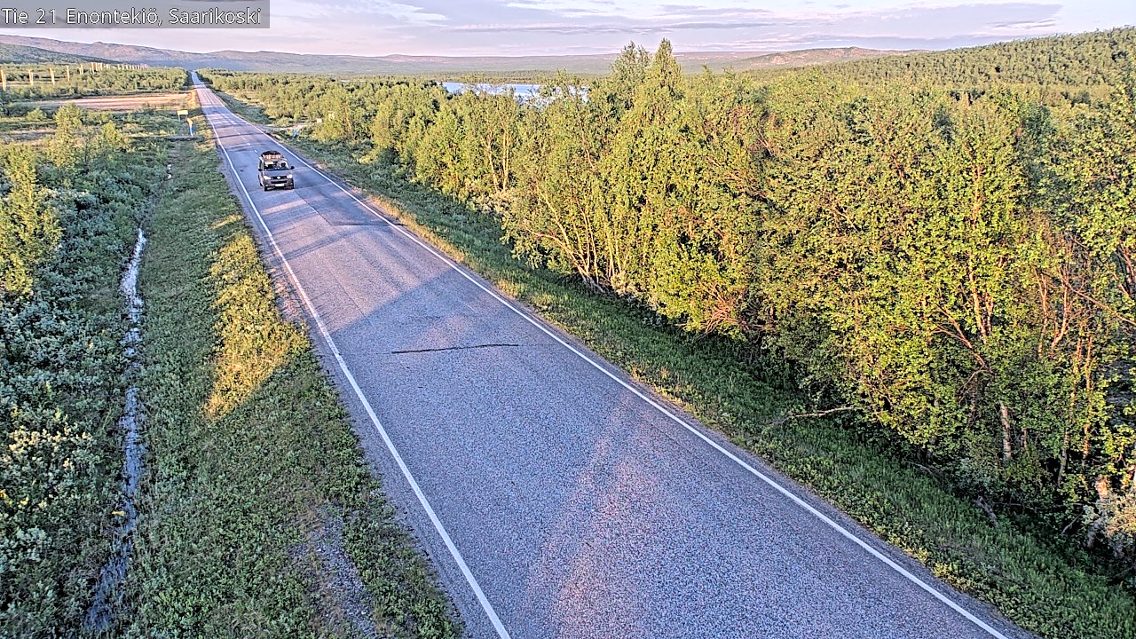 Kelikamerat Kuva Tie 21 Enontekiö, Saarikoski, Enontekiö, Lappi