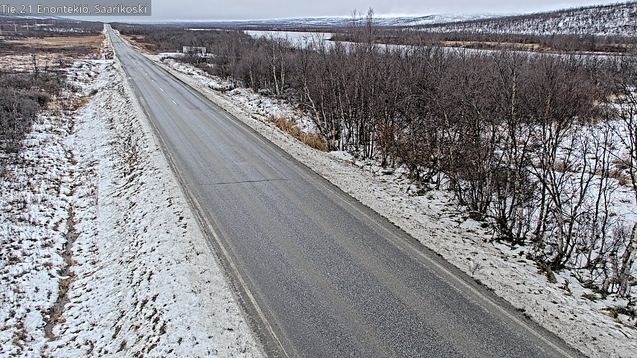 Kelikamerat Kuva Tie 21 Enontekiö, Saarikoski, Enontekiö, Lappi