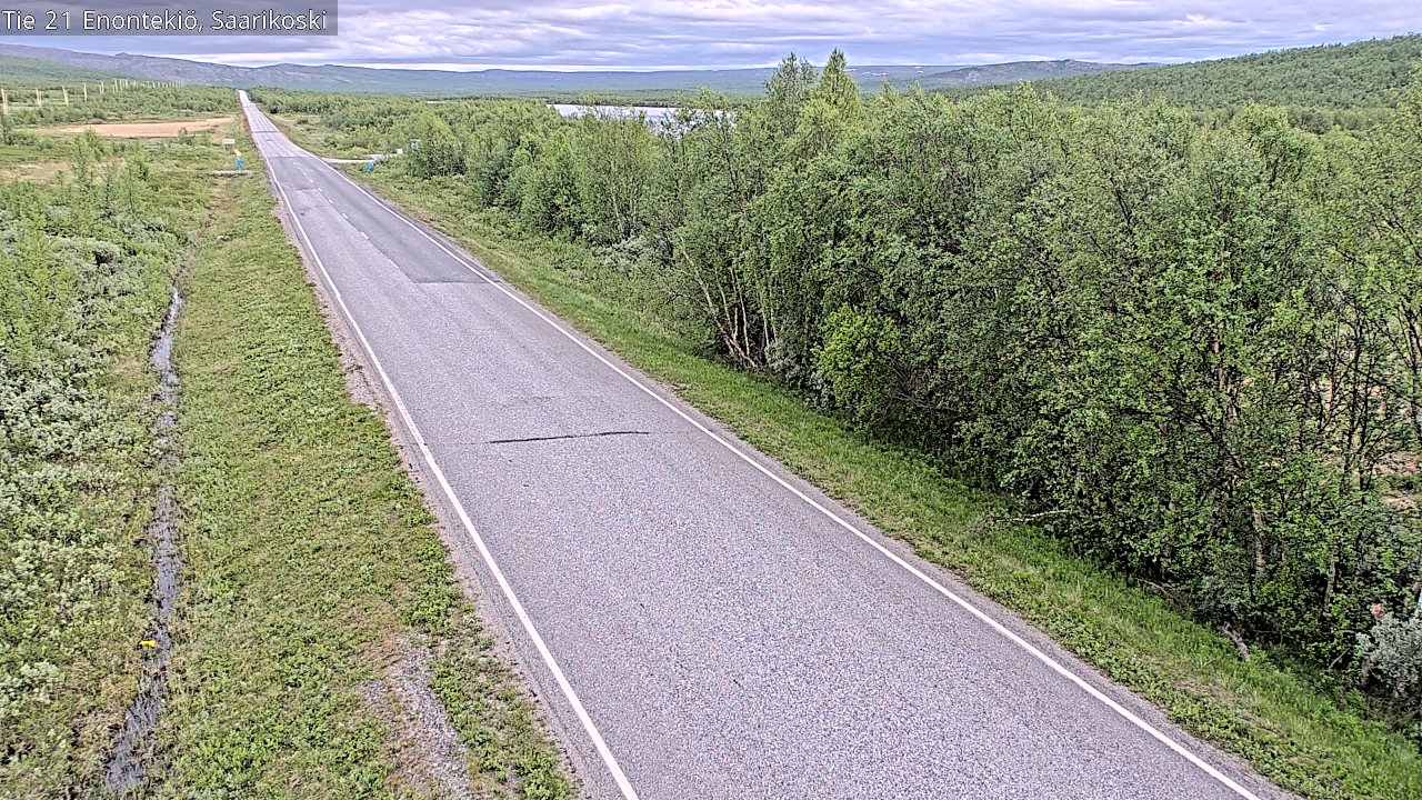 Kelikamerat Kuva Tie 21 Enontekiö, Saarikoski, Enontekiö, Lappi