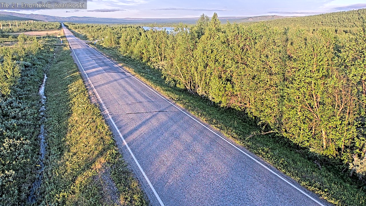 Kelikamerat Kuva Tie 21 Enontekiö, Saarikoski, Enontekiö, Lappi