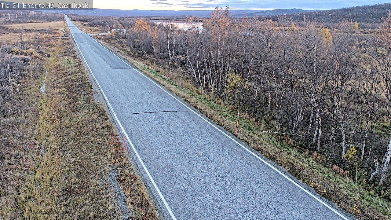 Kelikamerat Kuva Tie 21 Enontekiö, Saarikoski, Enontekiö, Lappi