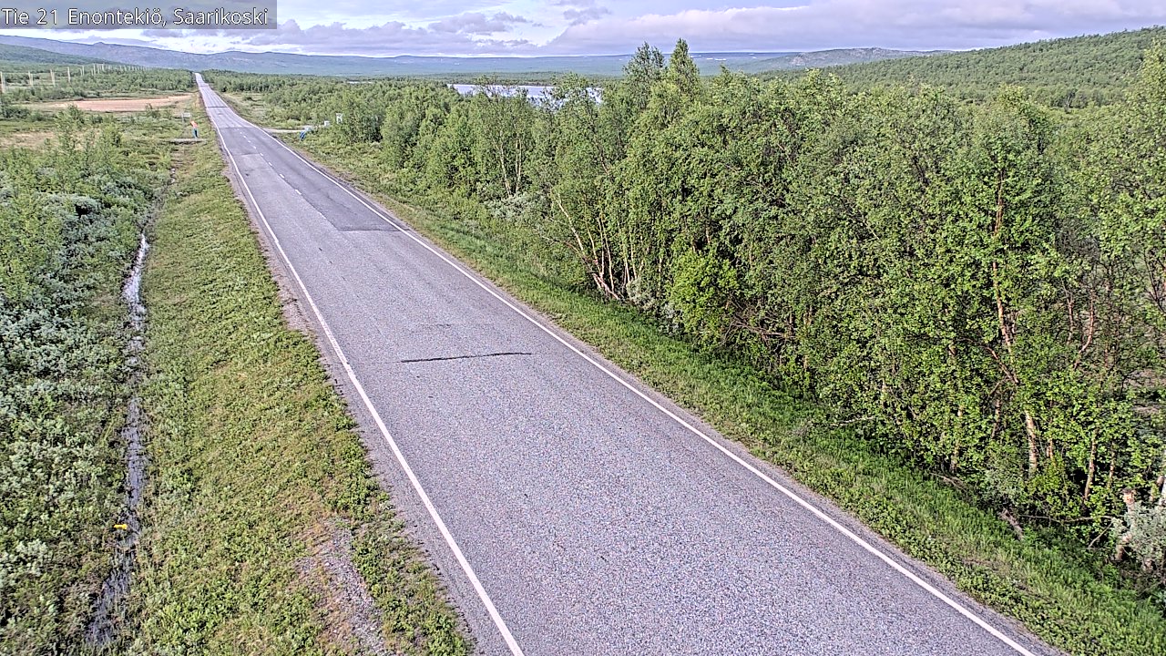 Kelikamerat Kuva Tie 21 Enontekiö, Saarikoski, Enontekiö, Lappi