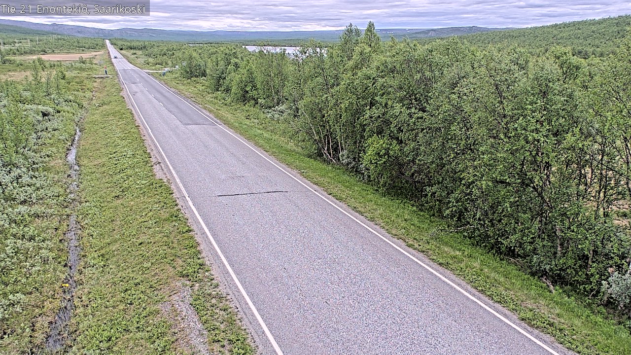 Kelikamerat Kuva Tie 21 Enontekiö, Saarikoski, Enontekiö, Lappi