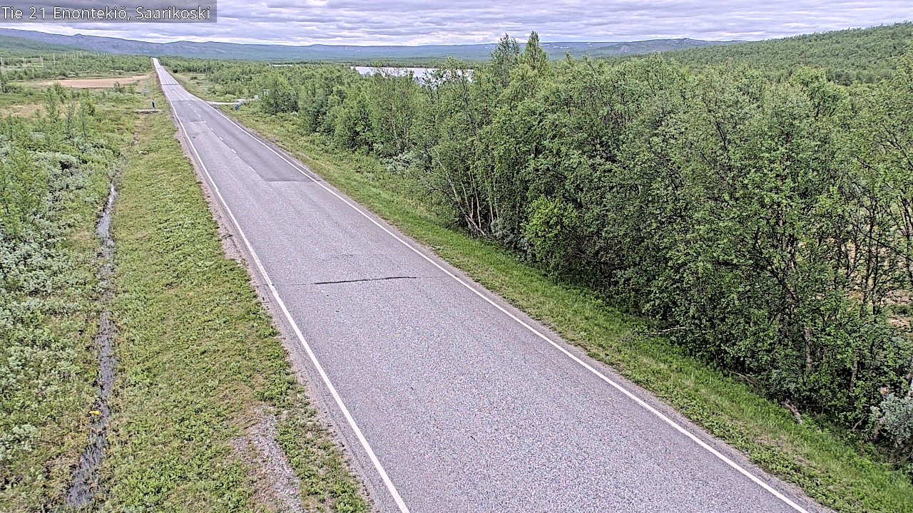 Kelikamerat Kuva Tie 21 Enontekiö, Saarikoski, Enontekiö, Lappi