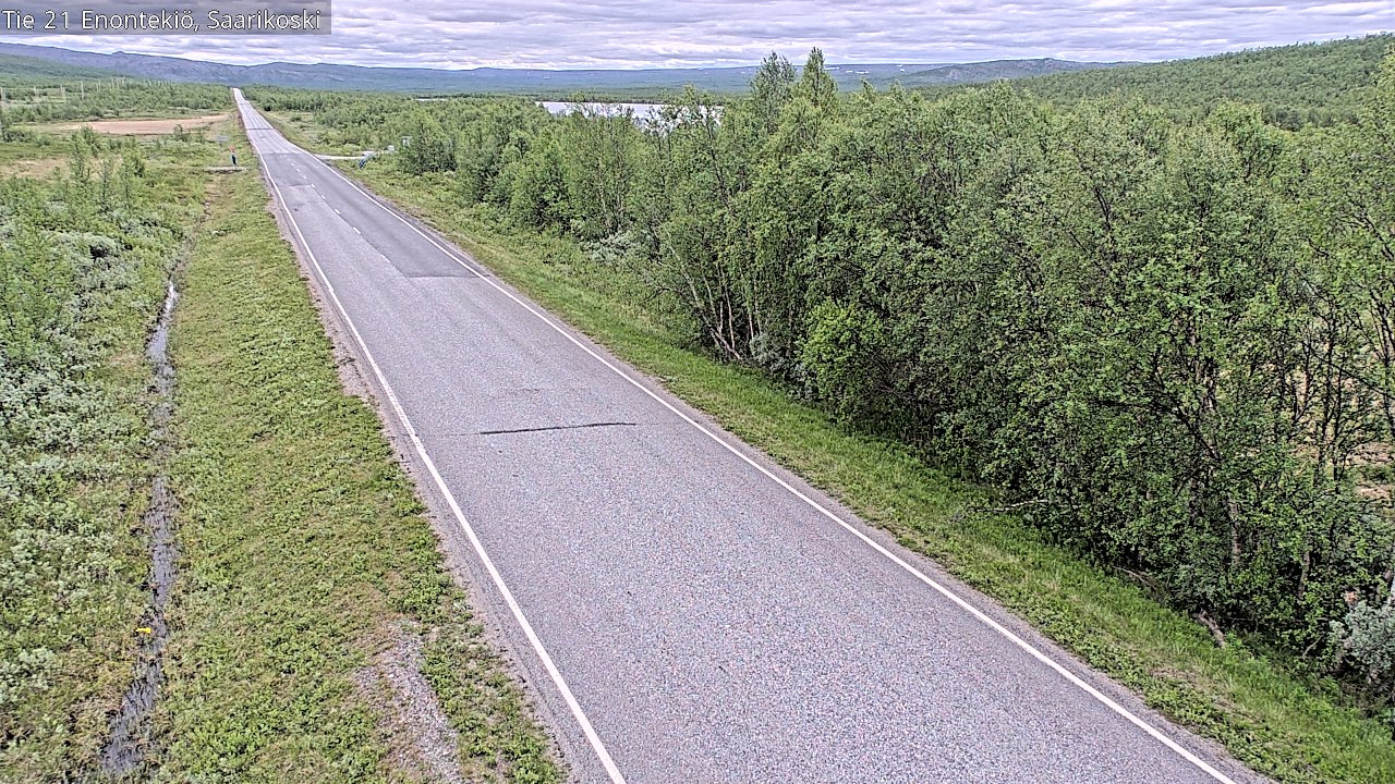 Kelikamerat Kuva Tie 21 Enontekiö, Saarikoski, Enontekiö, Lappi