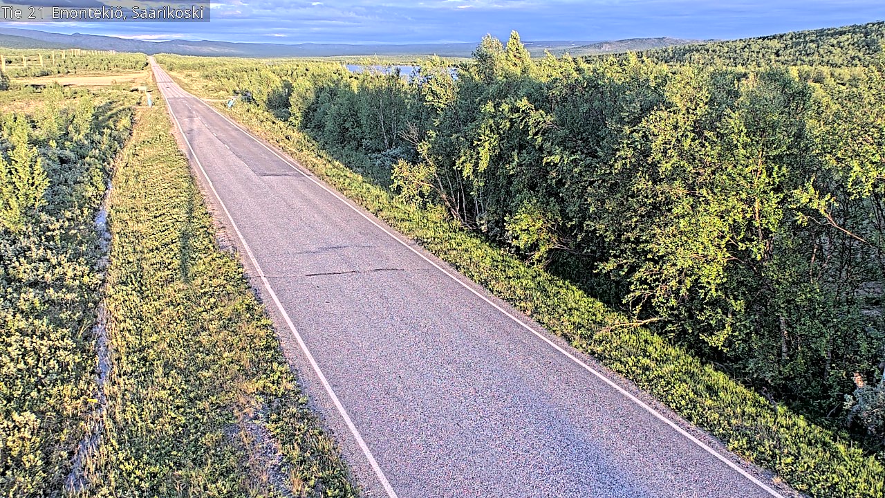 Kelikamerat Kuva Tie 21 Enontekiö, Saarikoski, Enontekiö, Lappi
