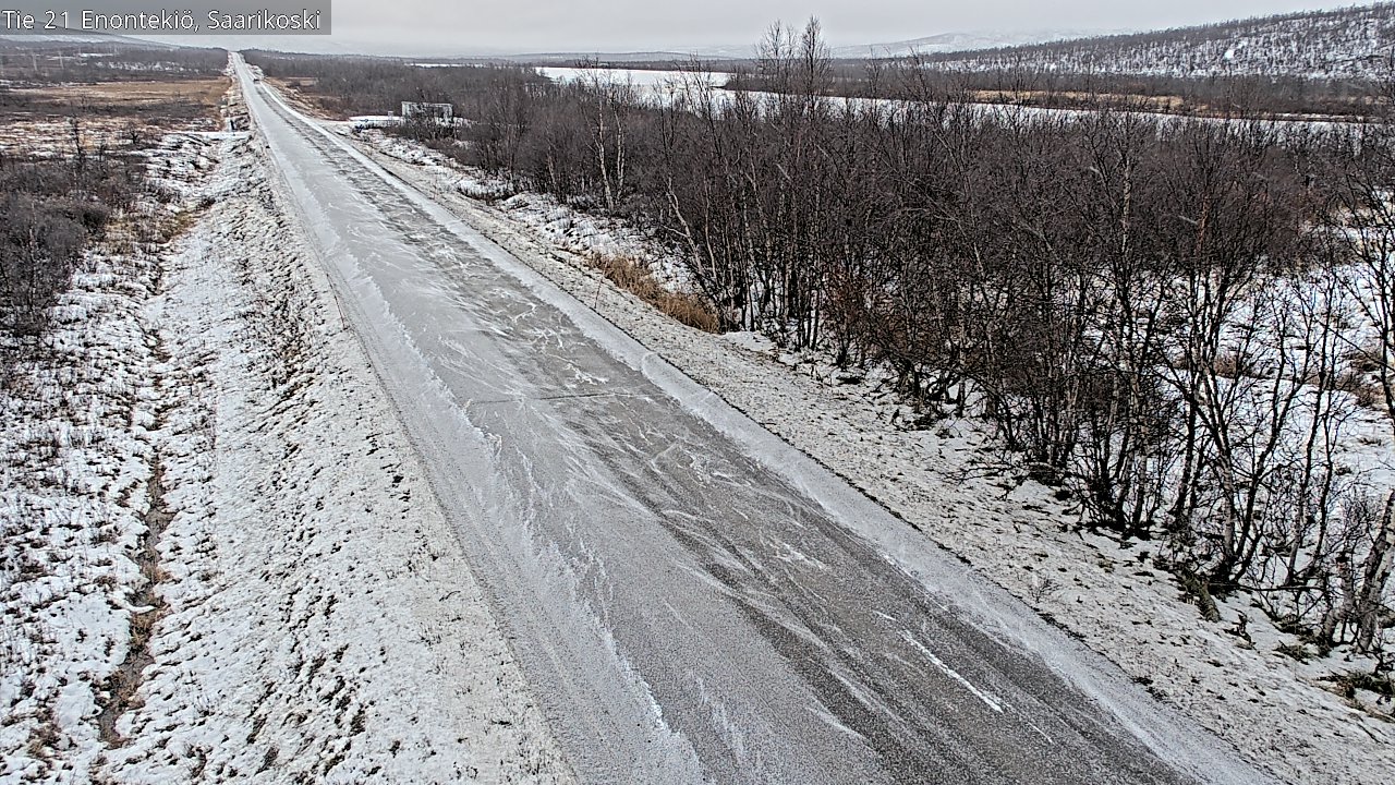 Kelikamerat Kuva Tie 21 Enontekiö, Saarikoski, Enontekiö, Lappi