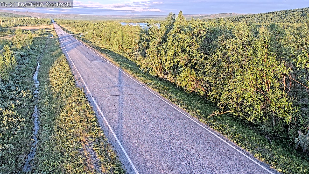 Kelikamerat Kuva Tie 21 Enontekiö, Saarikoski, Enontekiö, Lappi