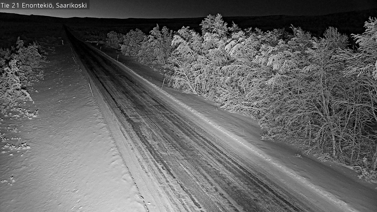Kelikamerat Kuva Tie 21 Enontekiö, Saarikoski, Enontekiö, Lappi