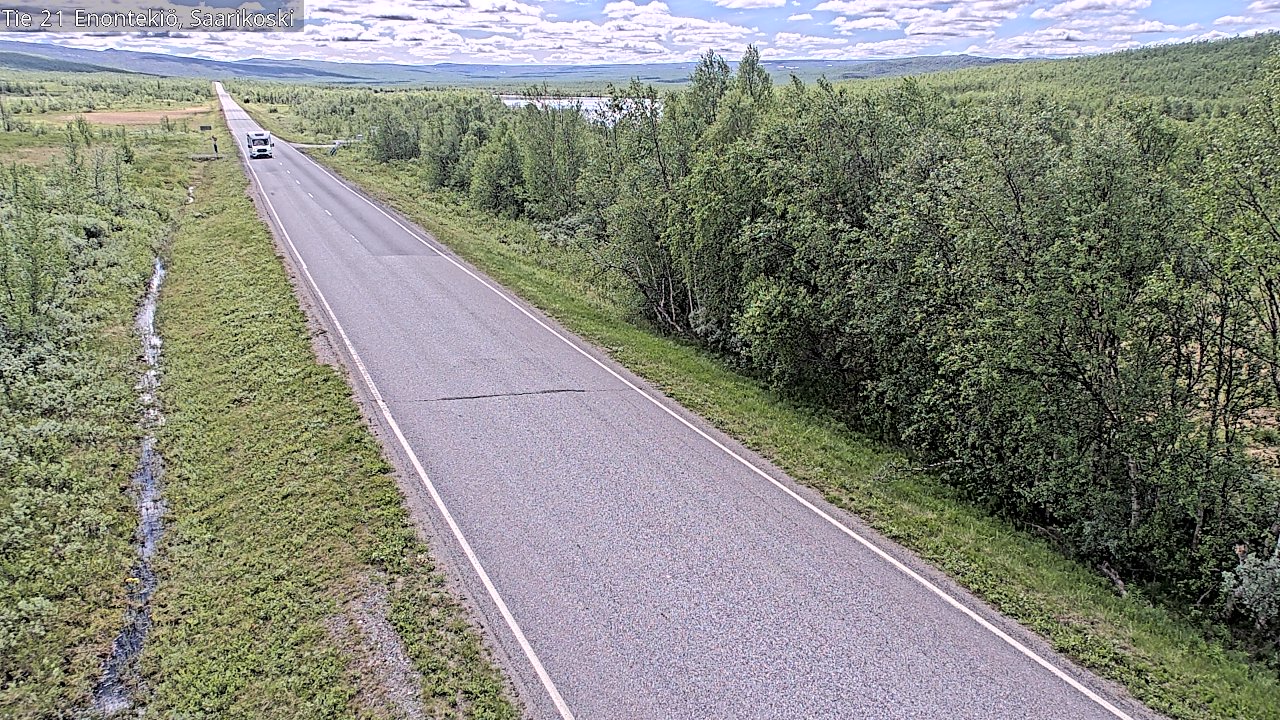 Kelikamerat Kuva Tie 21 Enontekiö, Saarikoski, Enontekiö, Lappi