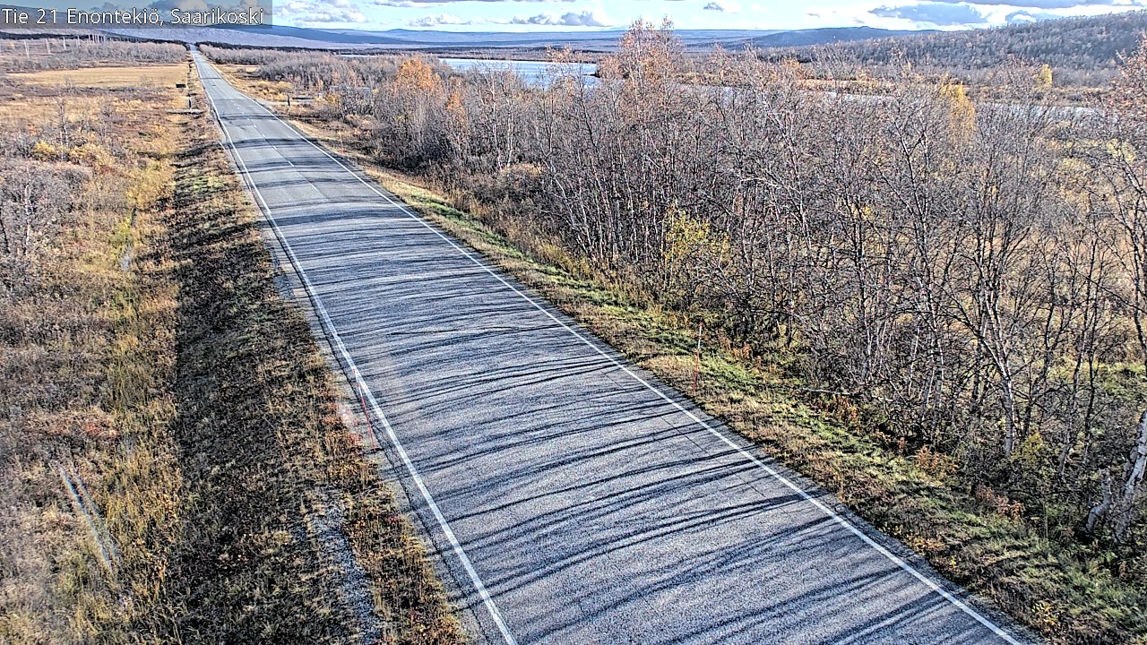 Kelikamerat Kuva Tie 21 Enontekiö, Saarikoski, Enontekiö, Lappi