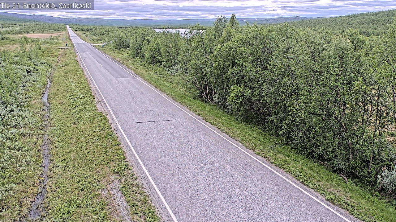 Kelikamerat Kuva Tie 21 Enontekiö, Saarikoski, Enontekiö, Lappi
