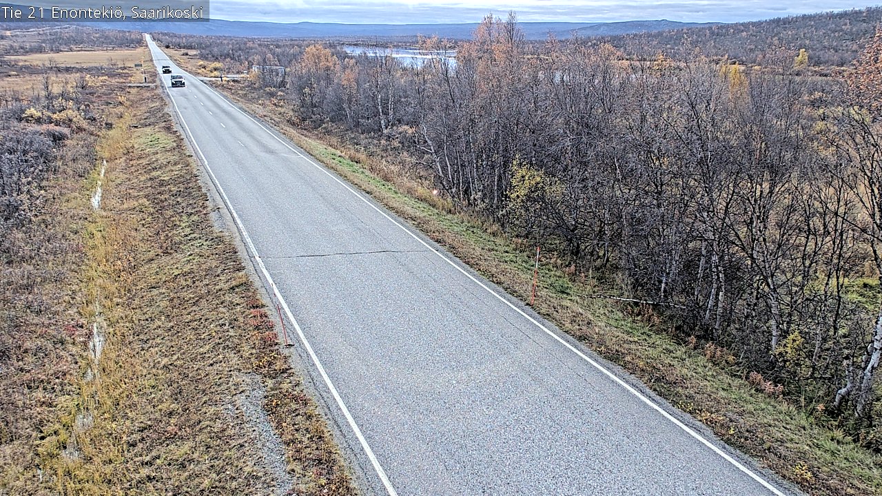 Weather Camera Image Road 21 Enontekiö, Saarikoski, Enontekiö, Lappi
