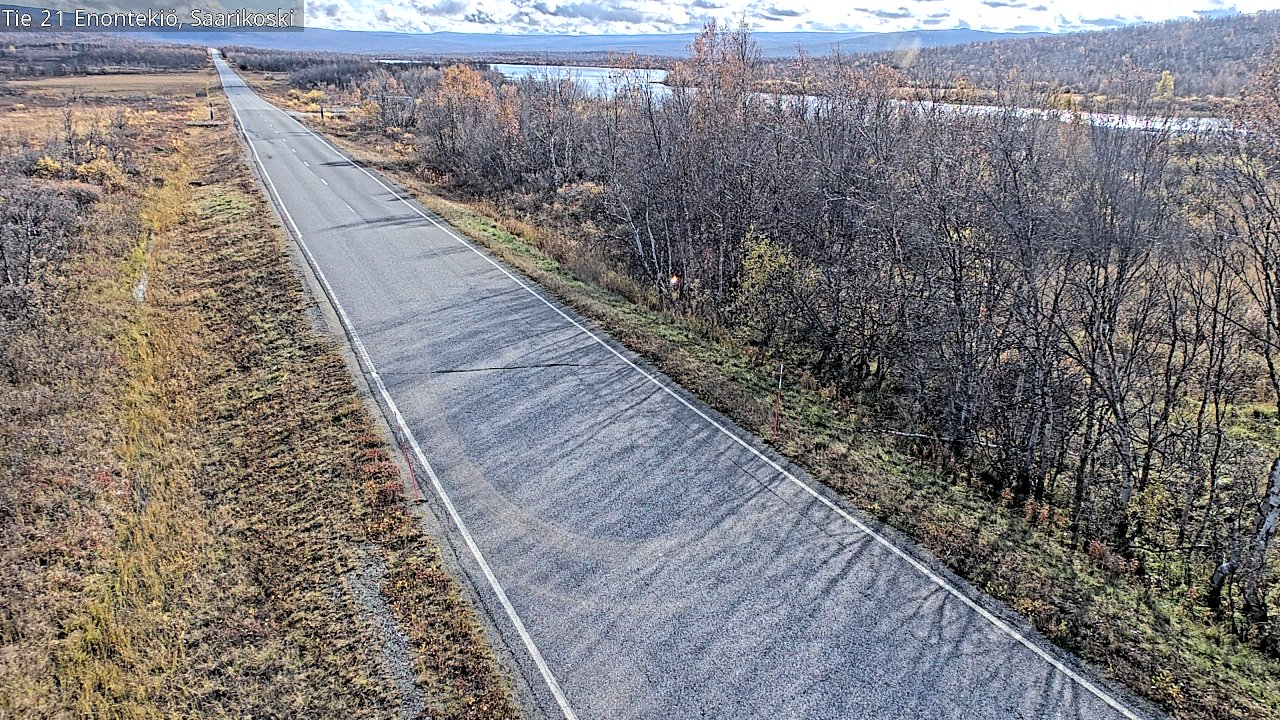 Kelikamerat Kuva Tie 21 Enontekiö, Saarikoski, Enontekiö, Lappi