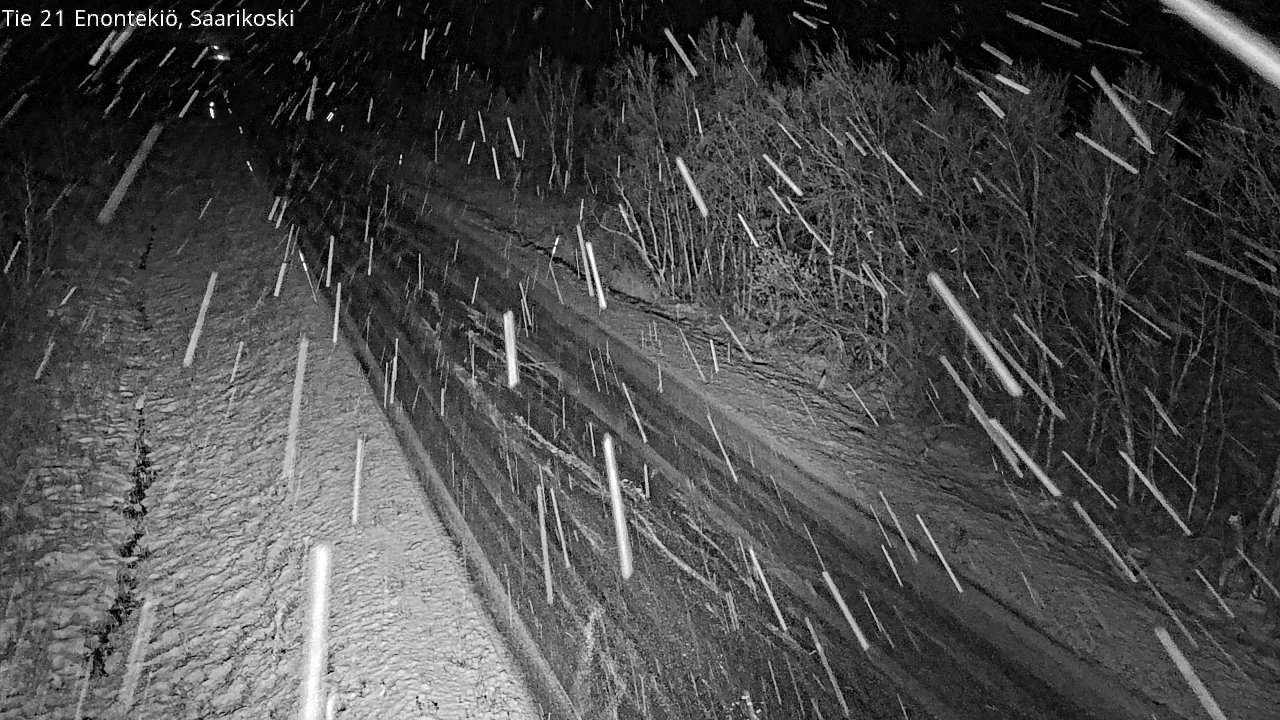 Kelikamerat Kuva Tie 21 Enontekiö, Saarikoski, Enontekiö, Lappi