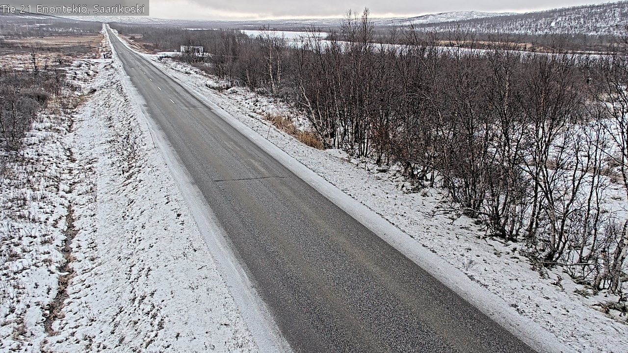 Kelikamerat Kuva Tie 21 Enontekiö, Saarikoski, Enontekiö, Lappi