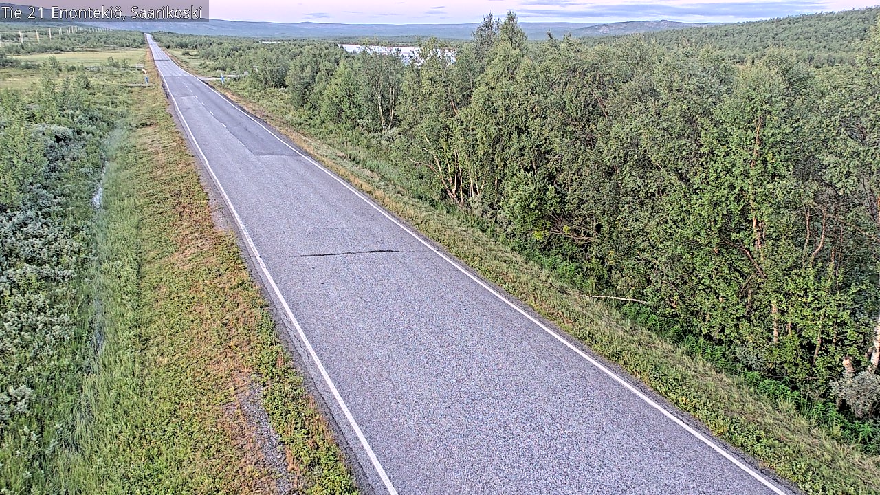 Kelikamerat Kuva Tie 21 Enontekiö, Saarikoski, Enontekiö, Lappi