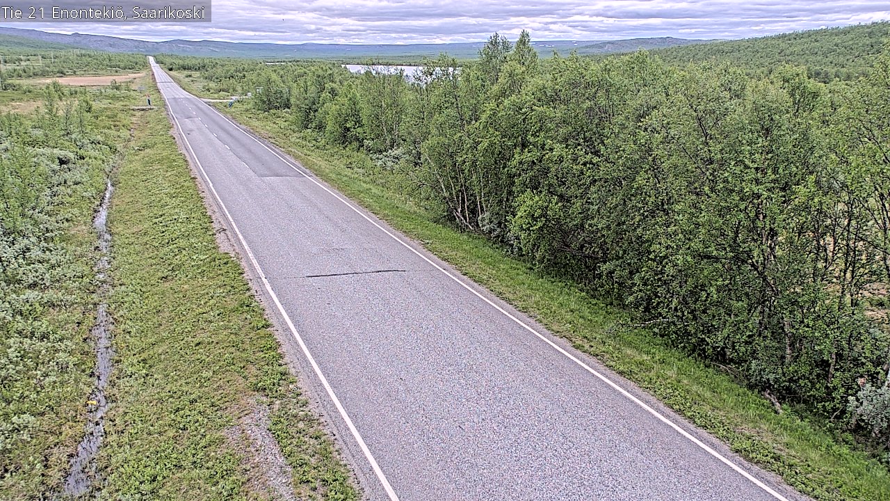 Kelikamerat Kuva Tie 21 Enontekiö, Saarikoski, Enontekiö, Lappi