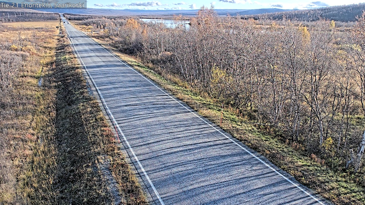 Kelikamerat Kuva Tie 21 Enontekiö, Saarikoski, Enontekiö, Lappi