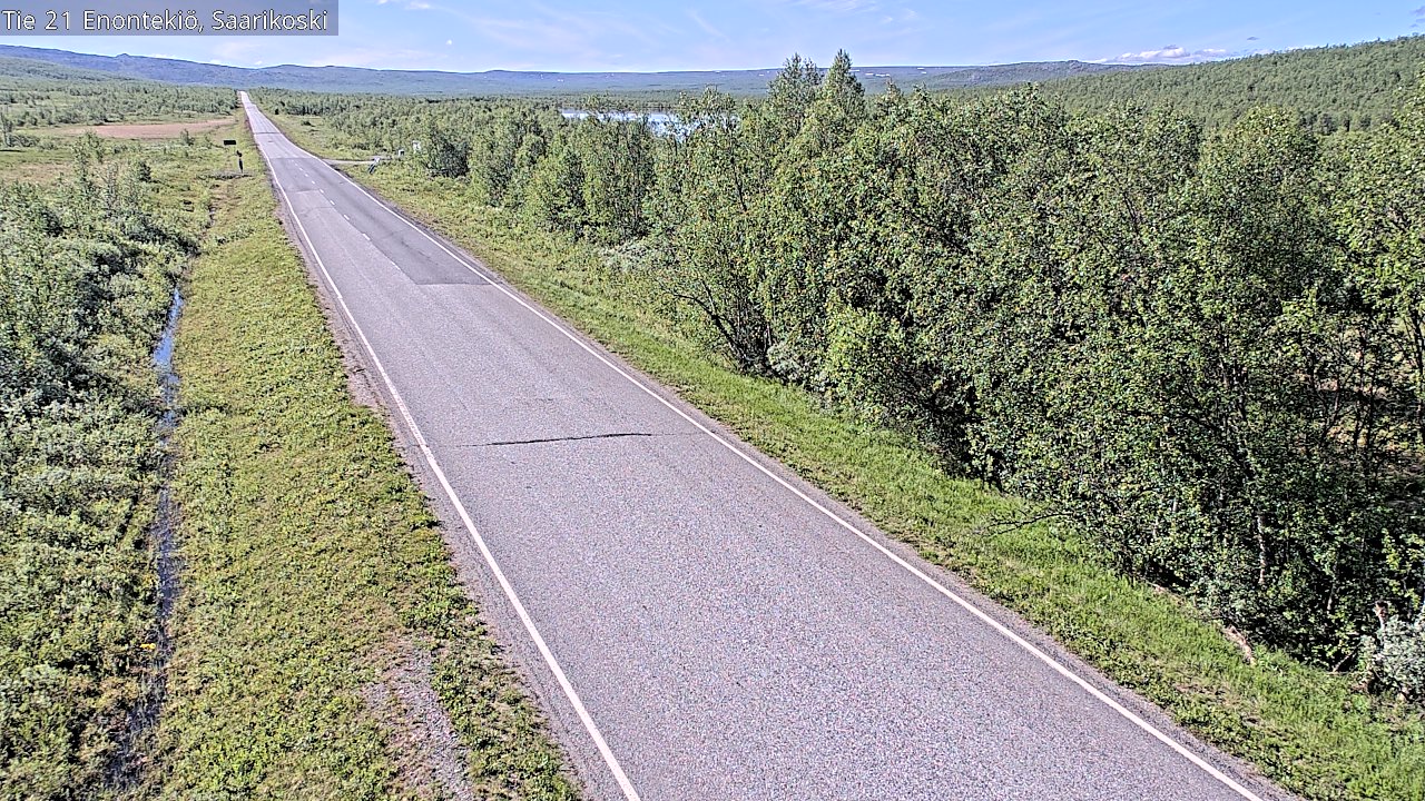 Kelikamerat Kuva Tie 21 Enontekiö, Saarikoski, Enontekiö, Lappi